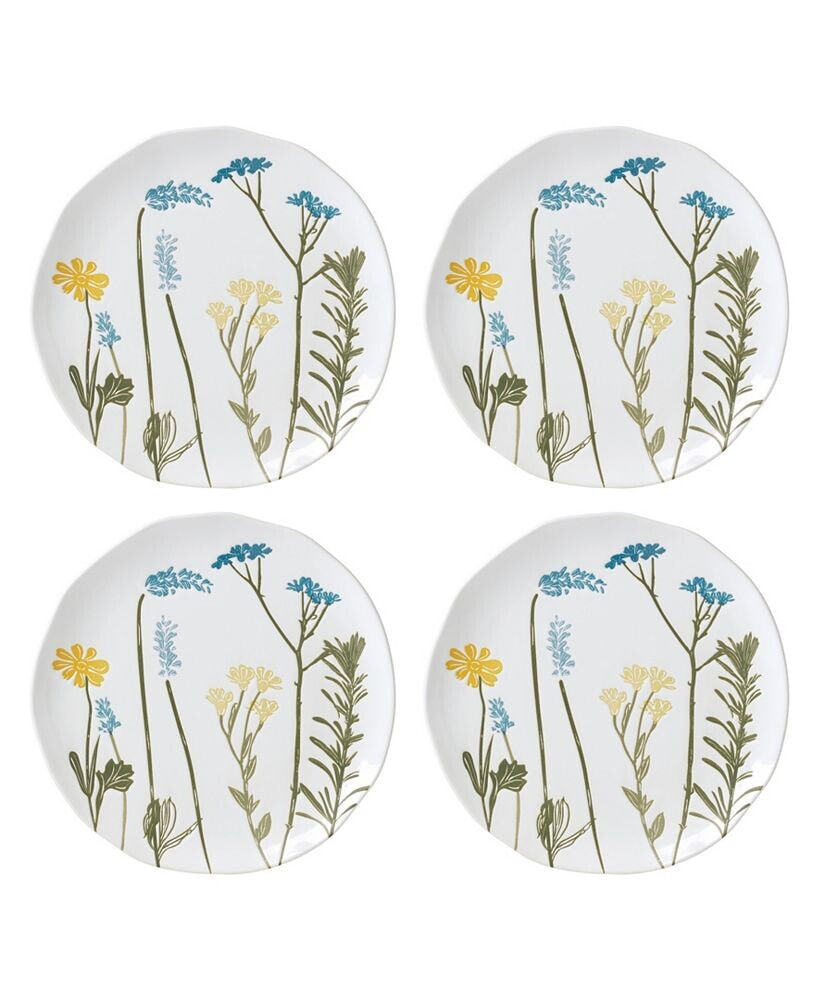 Lenox wildflowers 4 Piece Accent Plates, Service for 4