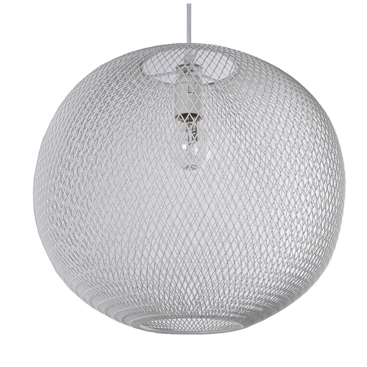 Ceiling Light Alexandra House Living White Metal 60 W 40 x 34 x 40 cm