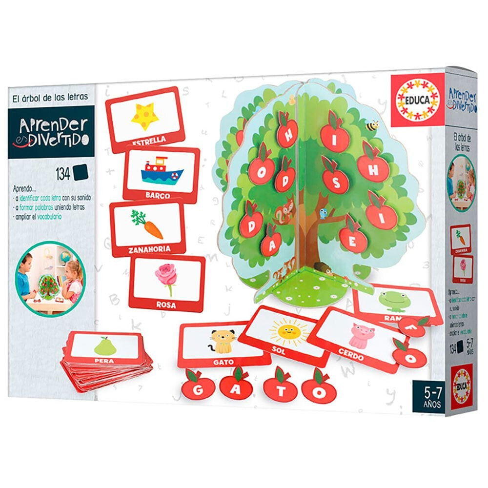 EDUCA BORRAS Learning Is Fun The Letters Tree Board Game настольные игры  для компании V117650183Размер: 5-8 Years купить по выгодной цене от 1633  руб. в интернет-магазине LiteMF Market с доставкой