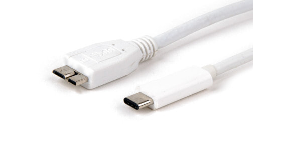 LMP 13868, 1 м, USB C, Micro-USB A, USB 3,2 поколения 1 (3,1 поколения 1), Мужской/Мужской, Белый