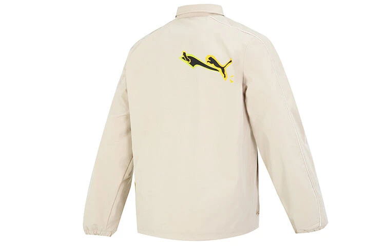 PUMA Classics Street Sport Woven Jacket Jacket Men's Ecru