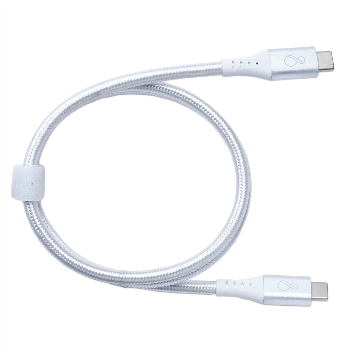 Bachmann Ochno USB-C Kabel gerade 0.7m silber - Cable - Digital