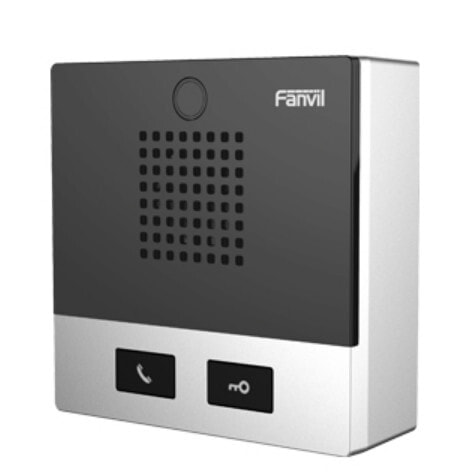 Fanvil I10D аудиодомофон Черный, Нержавеющая сталь