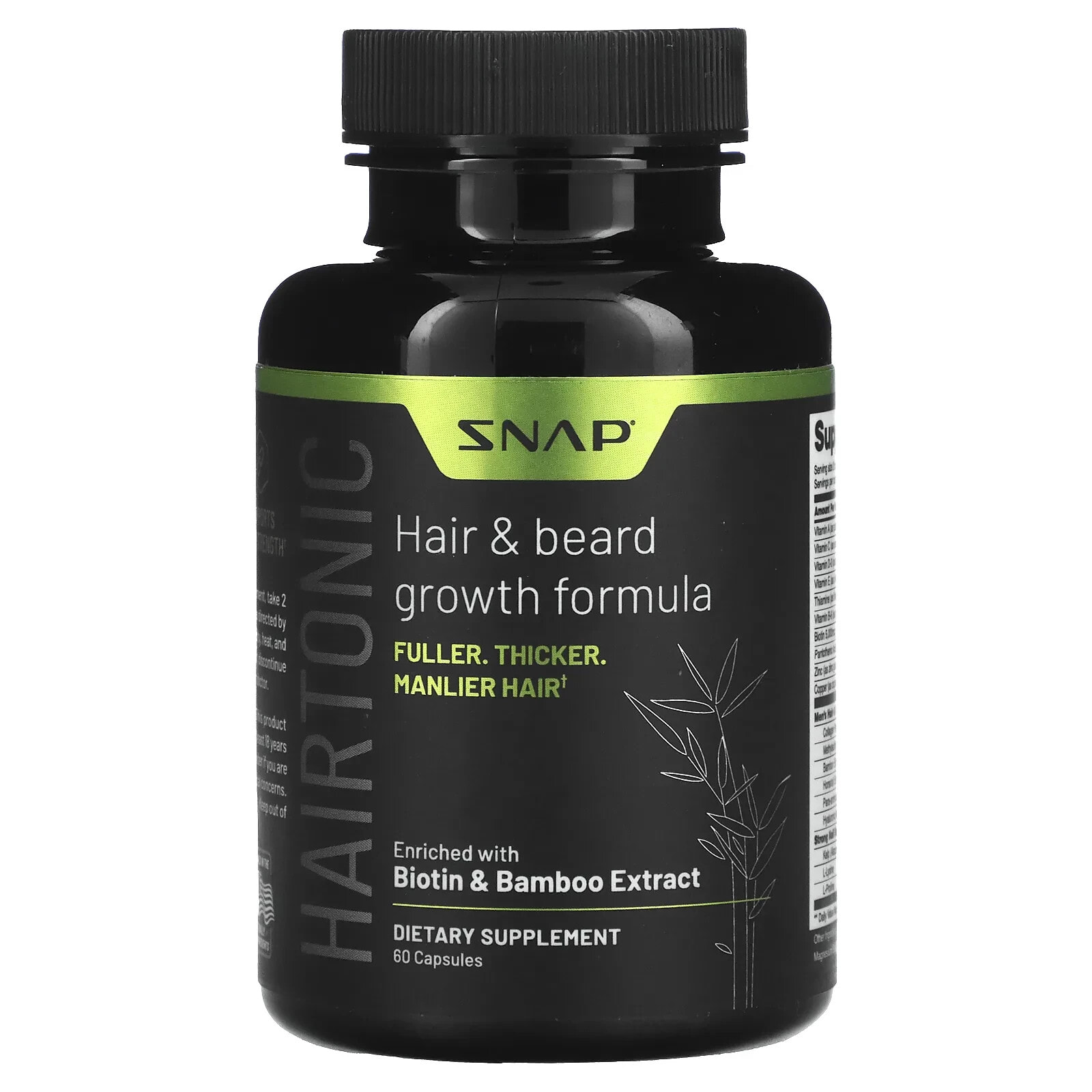 Hairtonic, Hair & Beard Growth Formula, 60 Capsules
