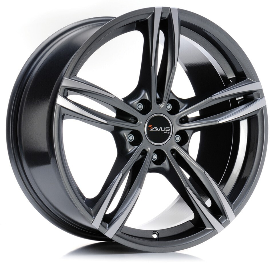 Колесный диск литой Avus Racing AC-MB3 anthracite polished 8x18 ET43 - LK5/120 ML72.6