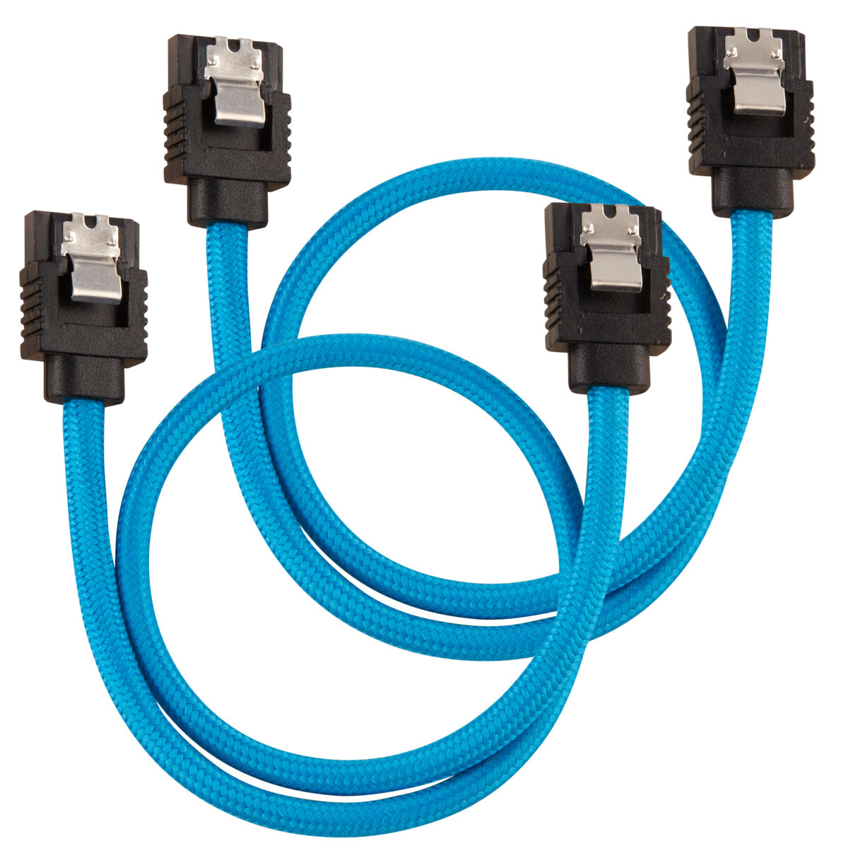 Corsair CC-8900251 кабель SATA 0,3 m Черный, Синий