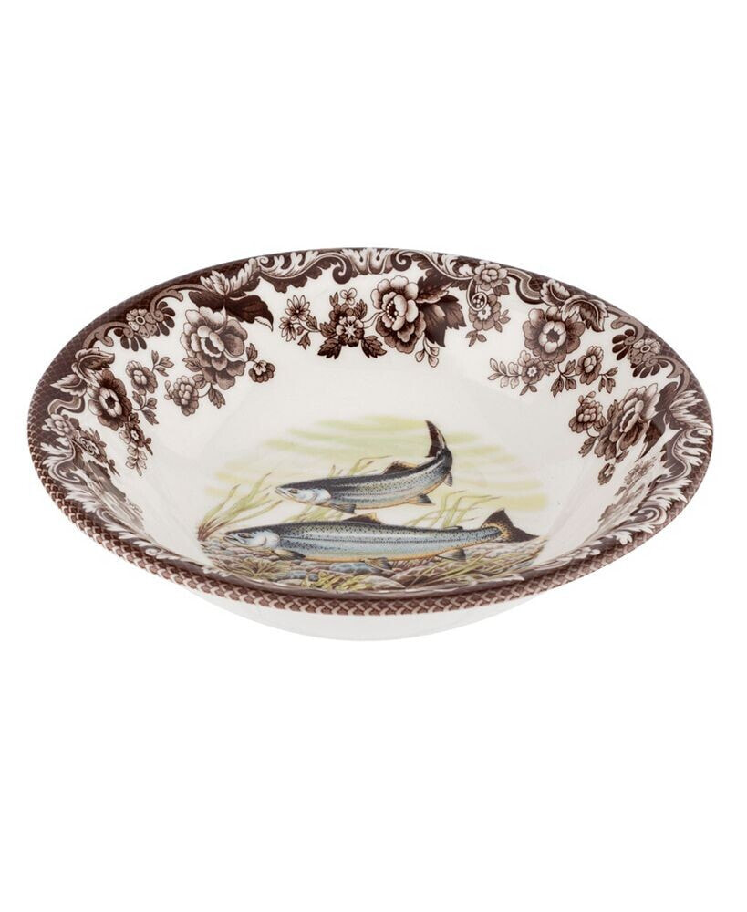 Spode woodland King Salmon Ascot Cereal Bowl