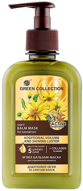 Sanfte Balsam-Maske für das Haar - Green Collection