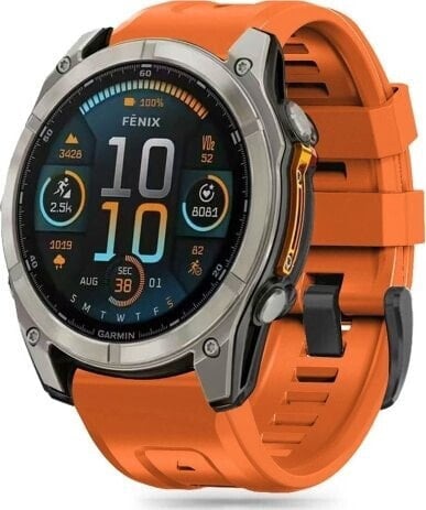 Tech-Protect TECH-PROTECT SILICONE GARMIN FENIX 5 / 6 / 6 PRO / 7 / 8 (47 MM) / E ORANGE