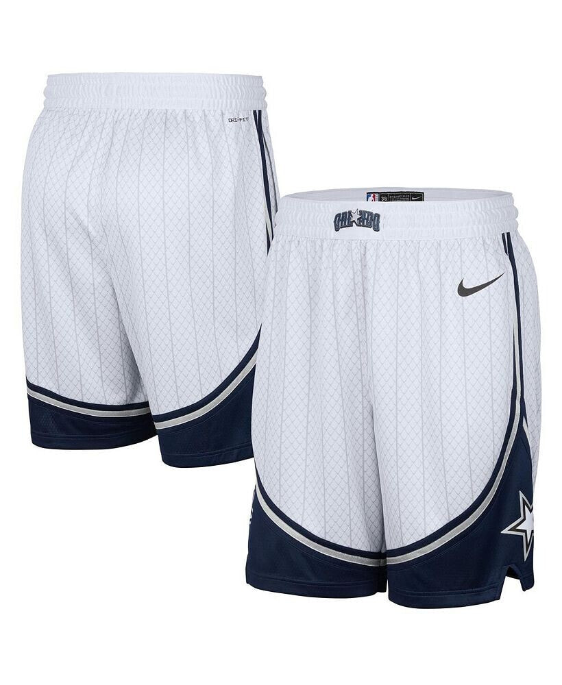 Nike men's Silver Orlando Magic 2024/25 City Edition Swingman Shorts