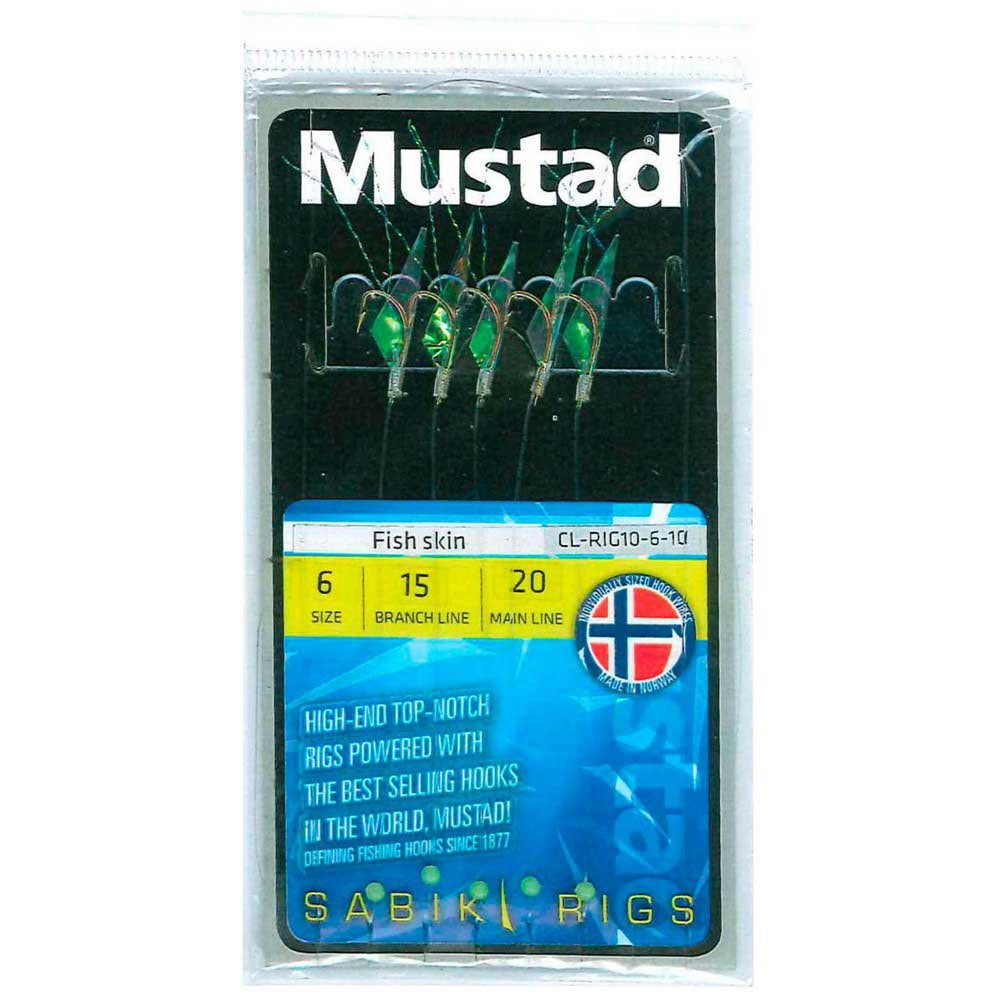 MUSTAD Fish Skin Feather Rig