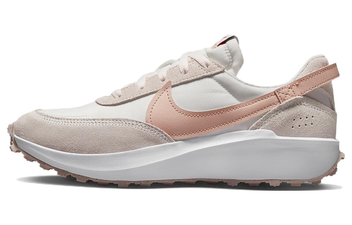 Nike Waffle Debut Casual Shoes Women's Low-Top Soft Pink/Oxford Pink/White/Orange Pink