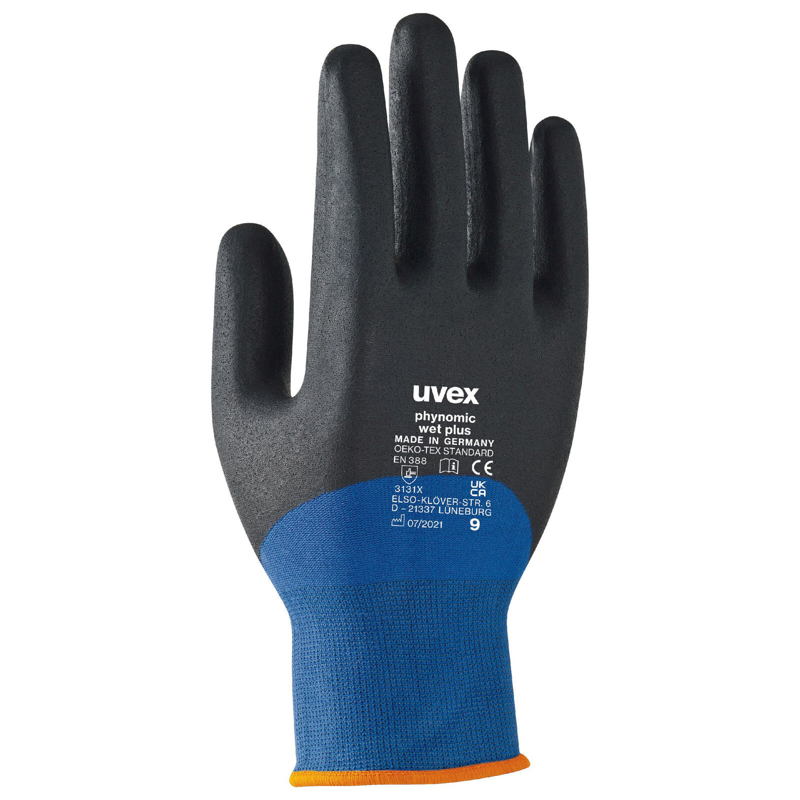 UVEX Arbeitsschutz 6006109 - Anthracite - Blue - Grey - EUE - Adult - Adult - Unisex - 1 pc(s)