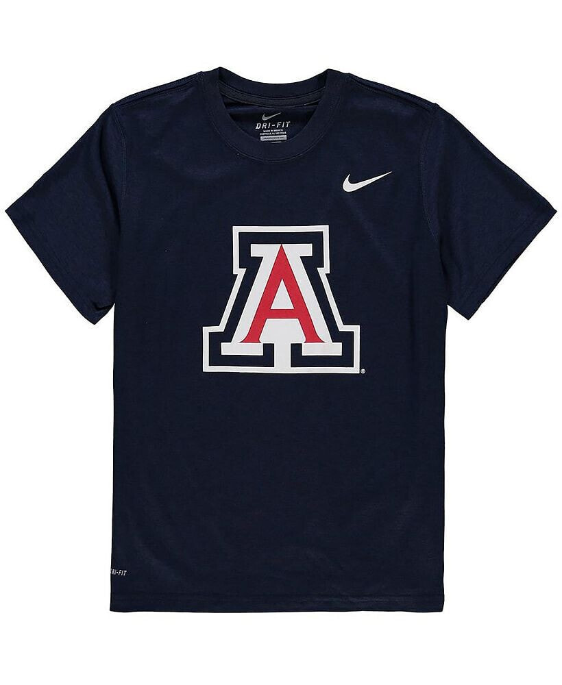 Nike big Boys Navy Arizona Wildcats Logo Legend Dri-FIT T-shirt