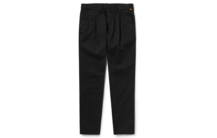Timberland 休闲修身锥形纯色透气长裤 男款 黑色 / Timberland A2G8R-001
