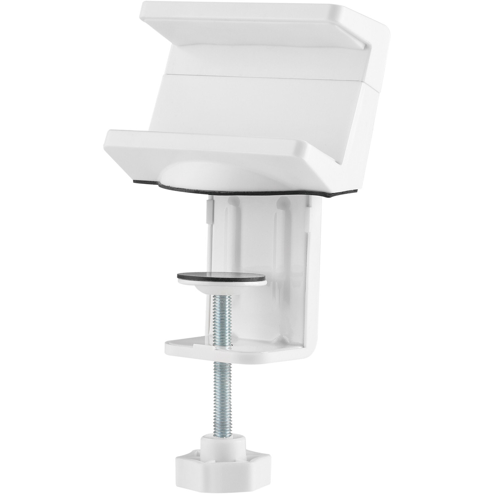 Table clamp for socket strip - white