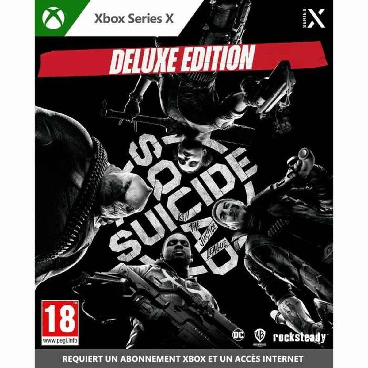 Xbox Series X Video Game Warner Games Suicide Squad: Kill the Justice League - Deluxe Edition (FR)