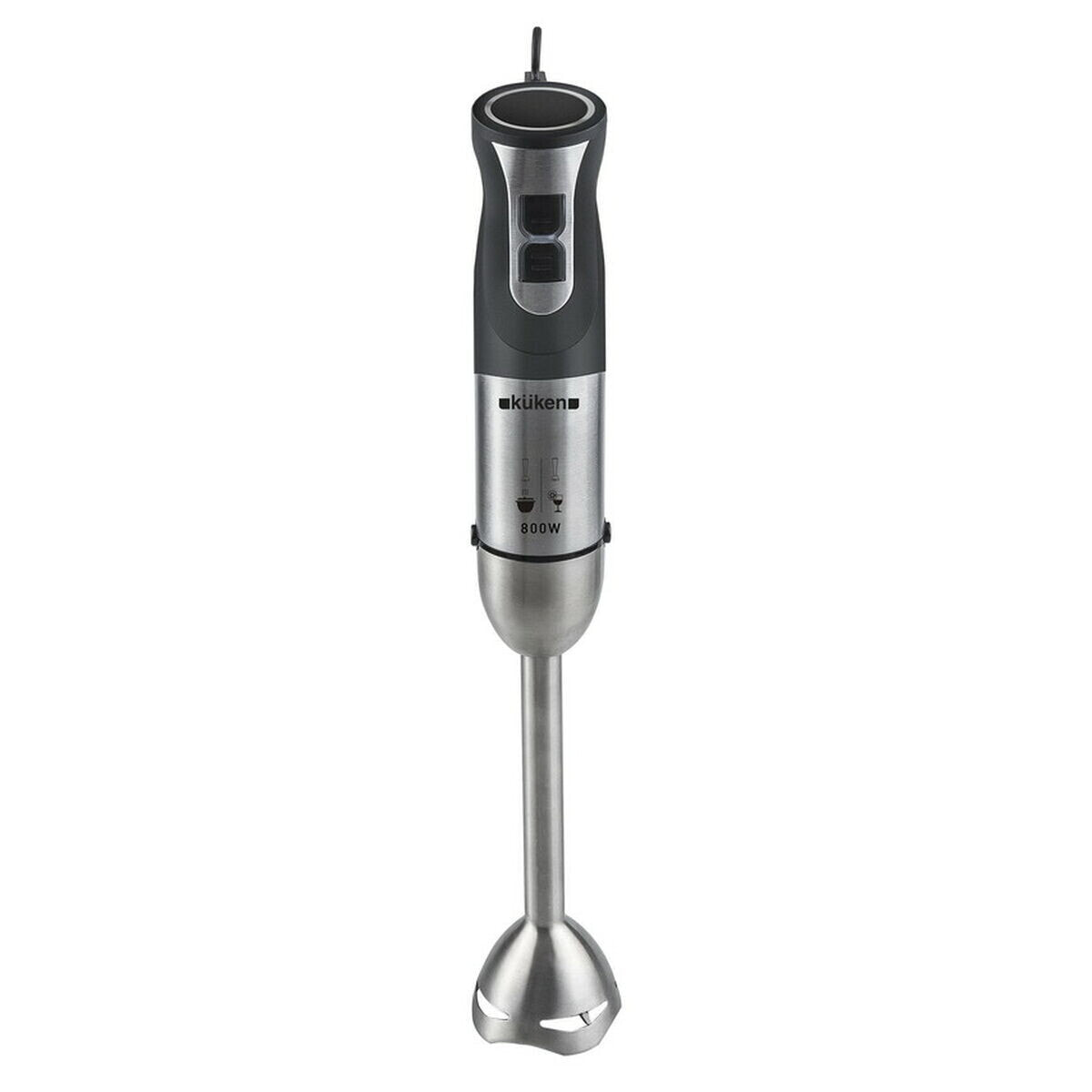 Hand-held Blender Küken 33744 Black Grey 800 W