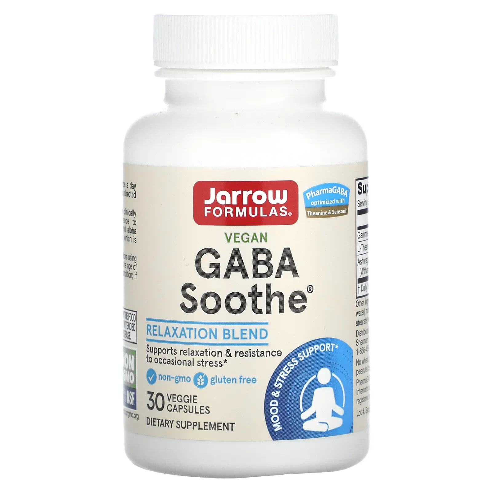 GABA Soothe, 30 Veggie Capsules