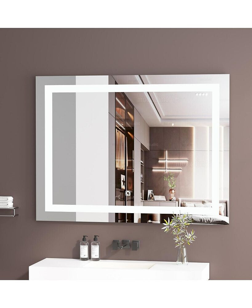 Simplie Fun bathroom Vanity LED Lighted Mirror-32x40in