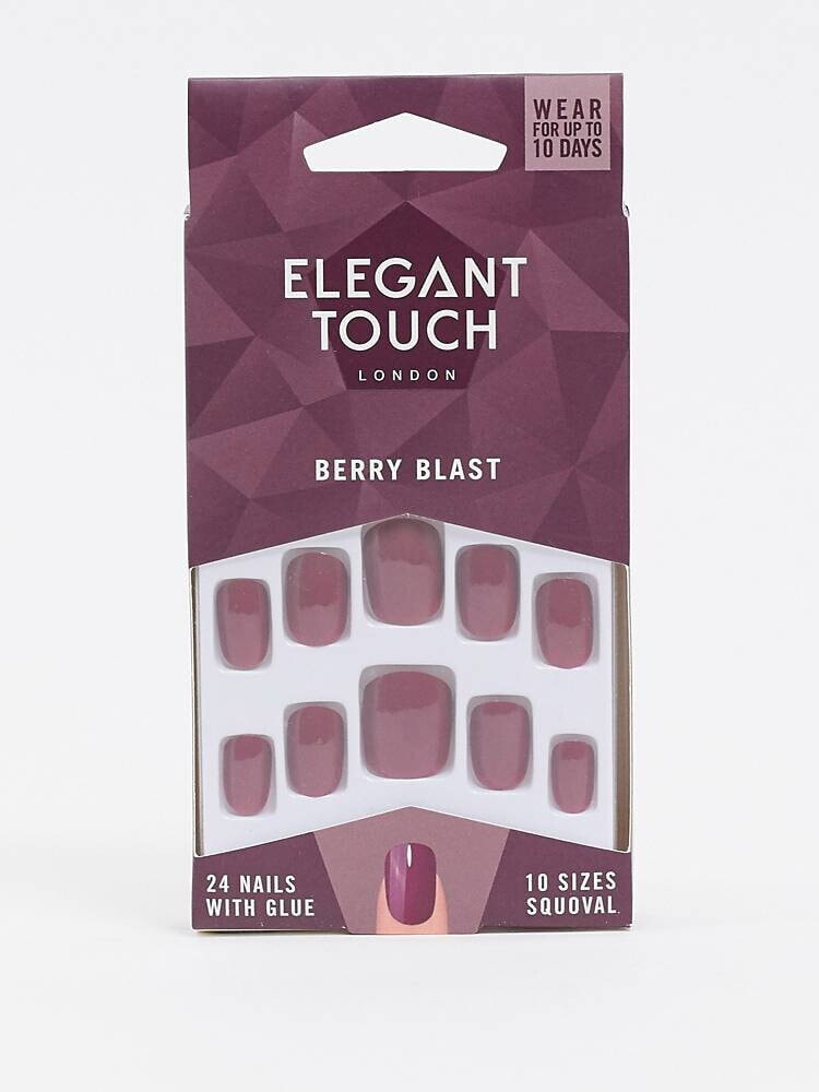 Elegant Touch – Kunstnägel, Berry Blast