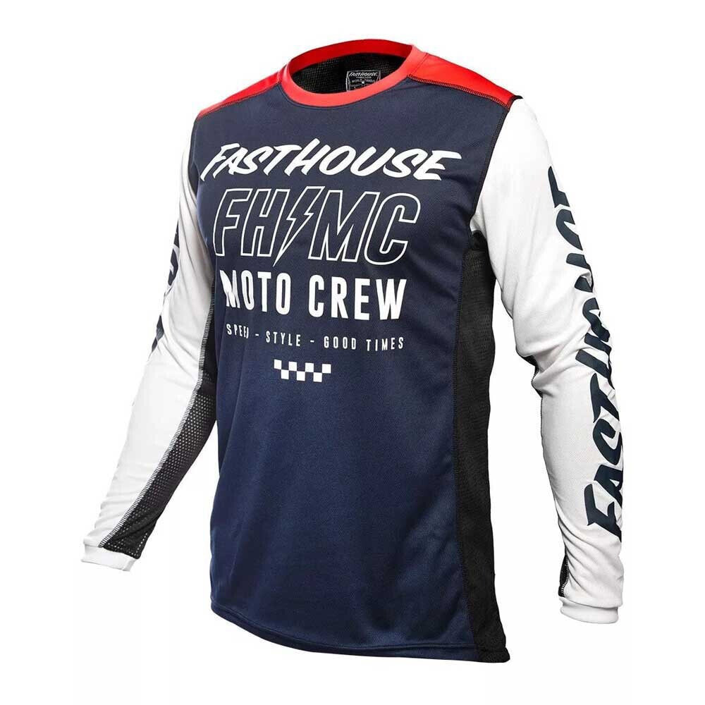 FASTHOUSE Phaze Navy Long Sleeve T-Shirt