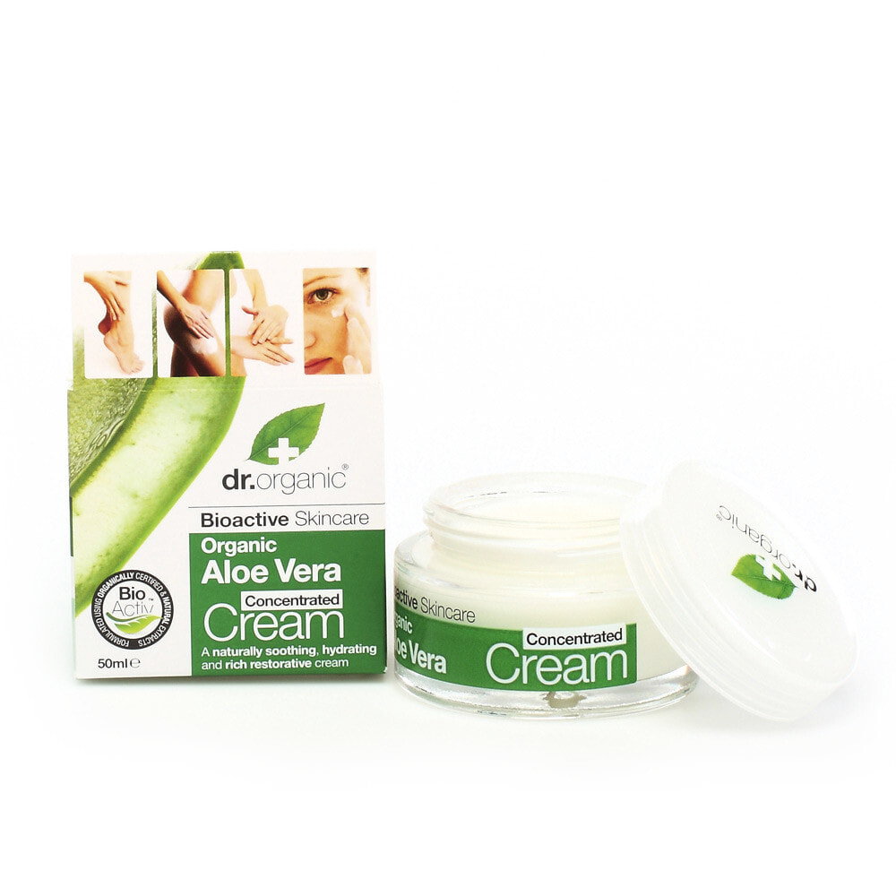 Dr skincare. Organic Guru Aloe Vera крем для лица.