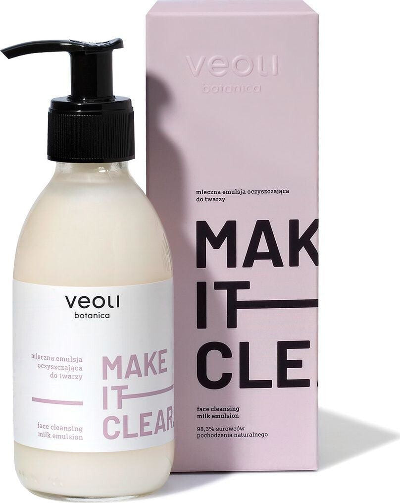 Veoli Botanica Make It Clear Face Cleansing Milk Увлажняющее и питательное молочко для очищения кожи лица 200 мл