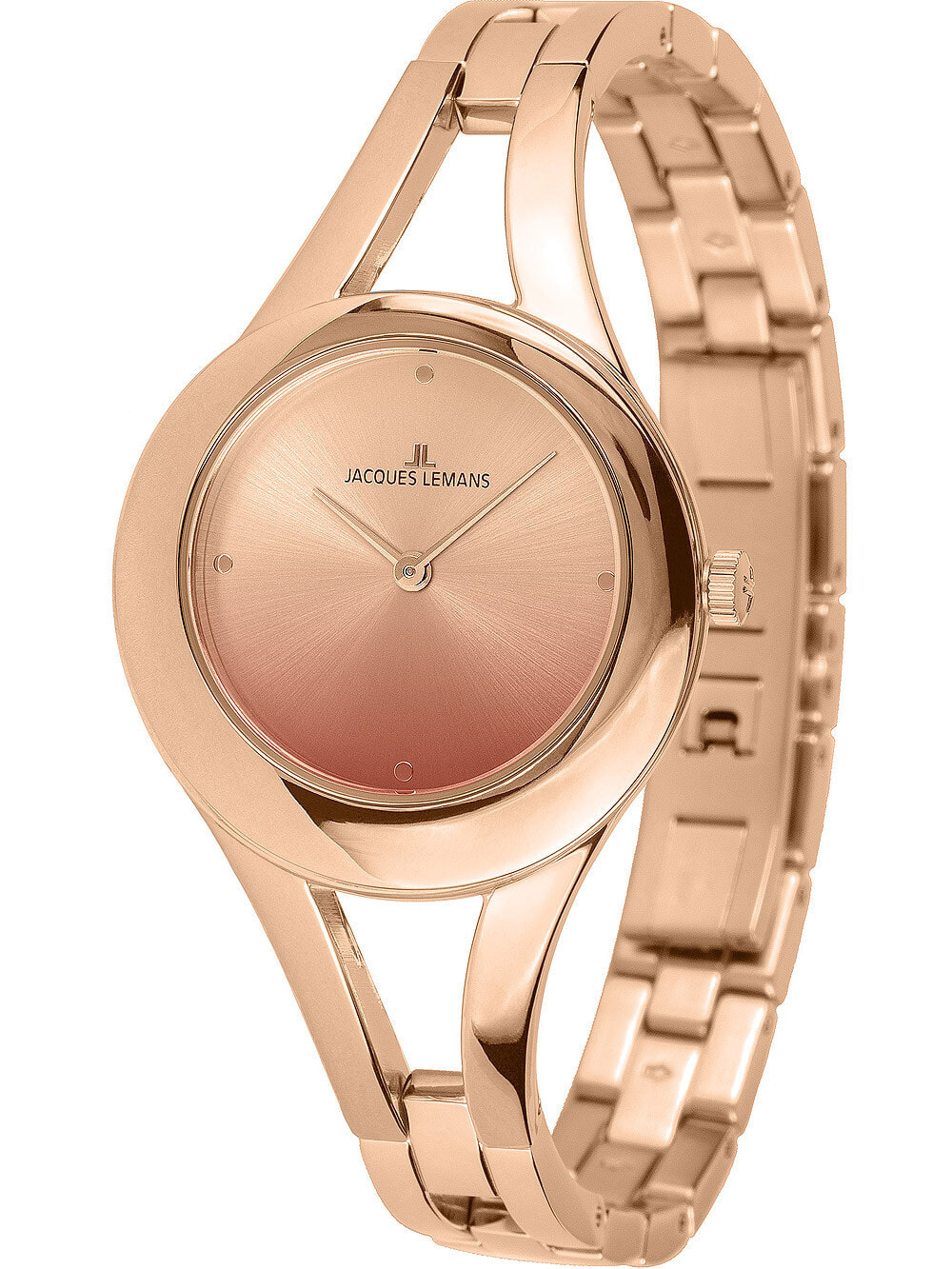 Женские наручные кварцевые часы Jacques Lemans  ремешок из нержавеющей стали. Водонепроницаемость-5 АТМ. Защищенное от царапин минеральное стекло.