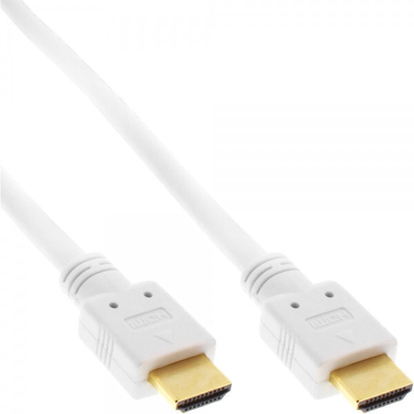InLine 17555W HDMI кабель 0,5 m HDMI Тип A (Стандарт) Белый