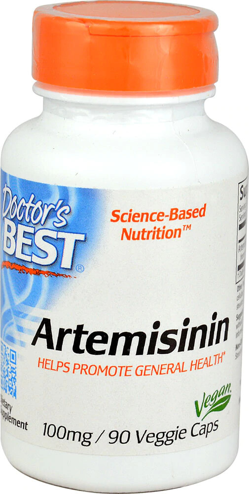 Doctor's Best Artemisinin Артемизинин 100 мг 90 вегетарианских капсул