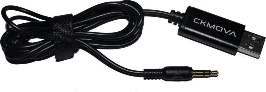 Аксессуар для микрофона CKMOVA AC-A35 kabel audio 3,5mm TRS - USB A