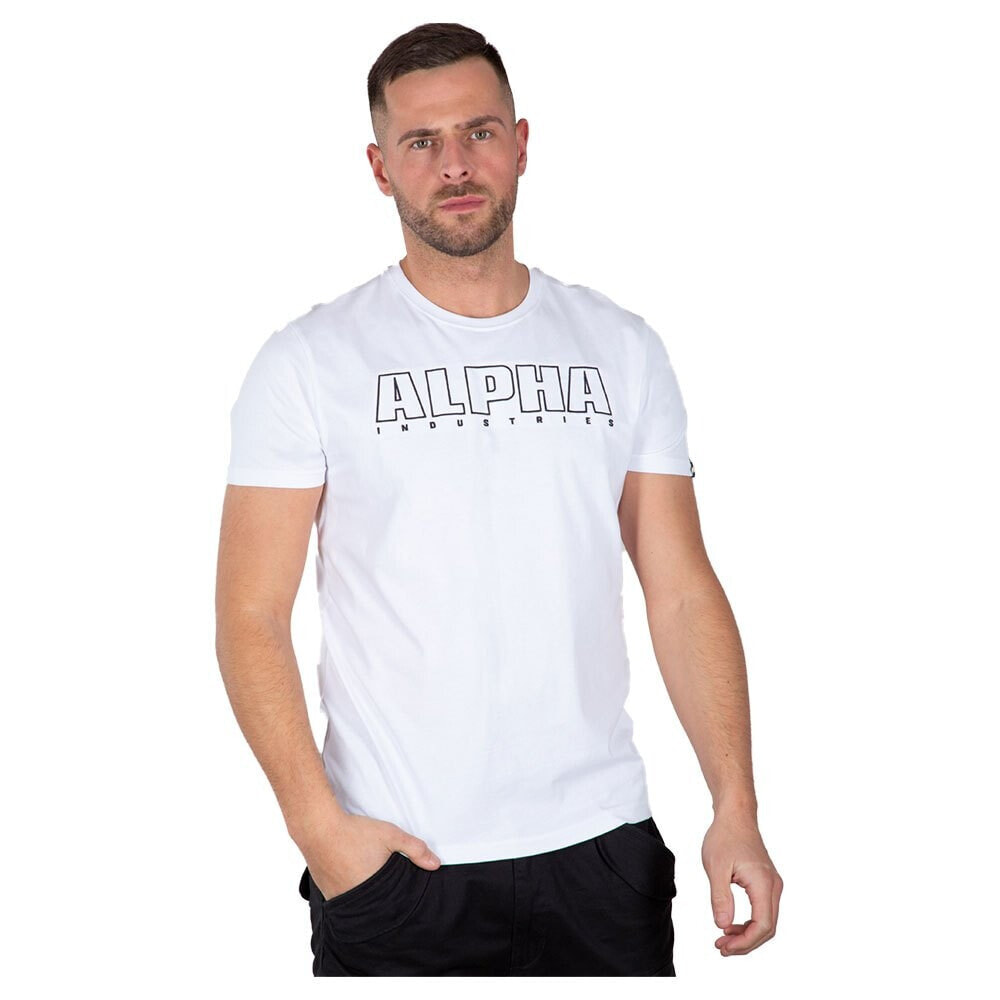 ALPHA INDUSTRIES Embroidery Heavy Short Sleeve T-Shirt