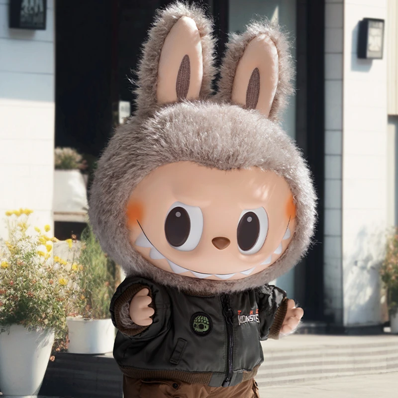 POP MART LABUBU THE MONSTERS JUMP For JOY Vinyl Dolls Plush Doll 38cm High