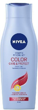 Nivea Color Care Protect Shampoo  Укрепляющий цвет шампунь для окрашенных волос  400 мл