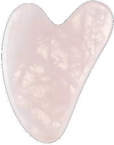 Gua Sha Gesichtsmassage-Platte rosa Jadeit - Palsar7 Rose Quartz Guasha Massage Plate