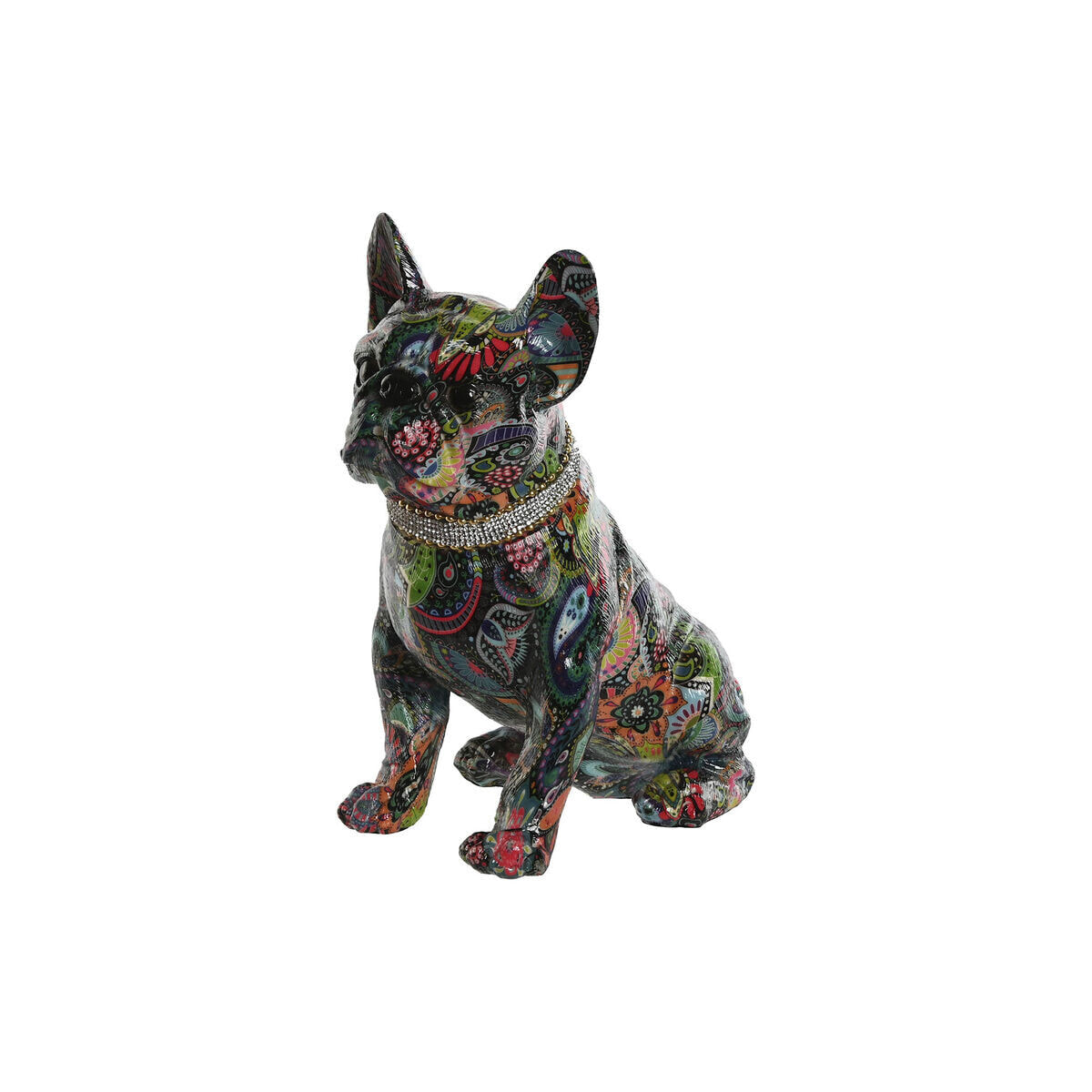 Decorative Figure Home ESPRIT Multicolour Dog 26 x 15 x 29 cm