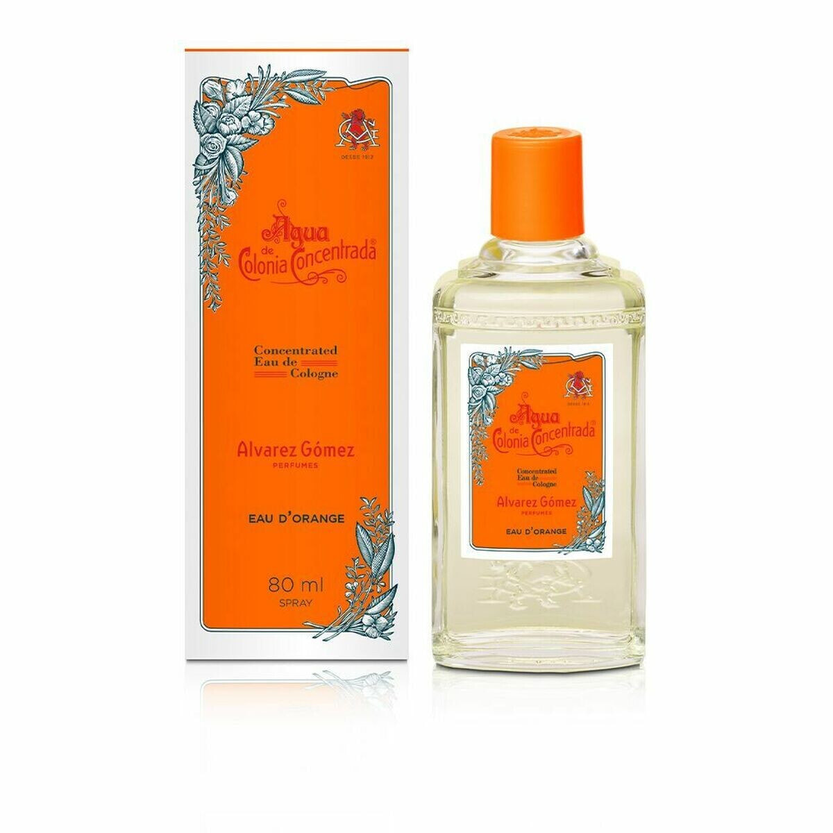 Женская парфюмерия Alvarez Gomez Eau d'Orange Agua de Colonia Concentrada 80 ml