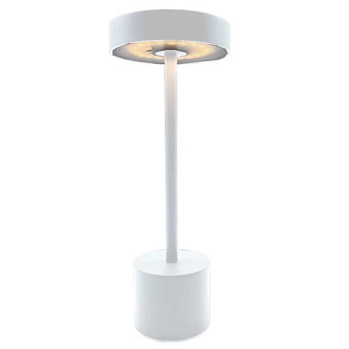 Kabellose Tischlampe ROBY WHITE