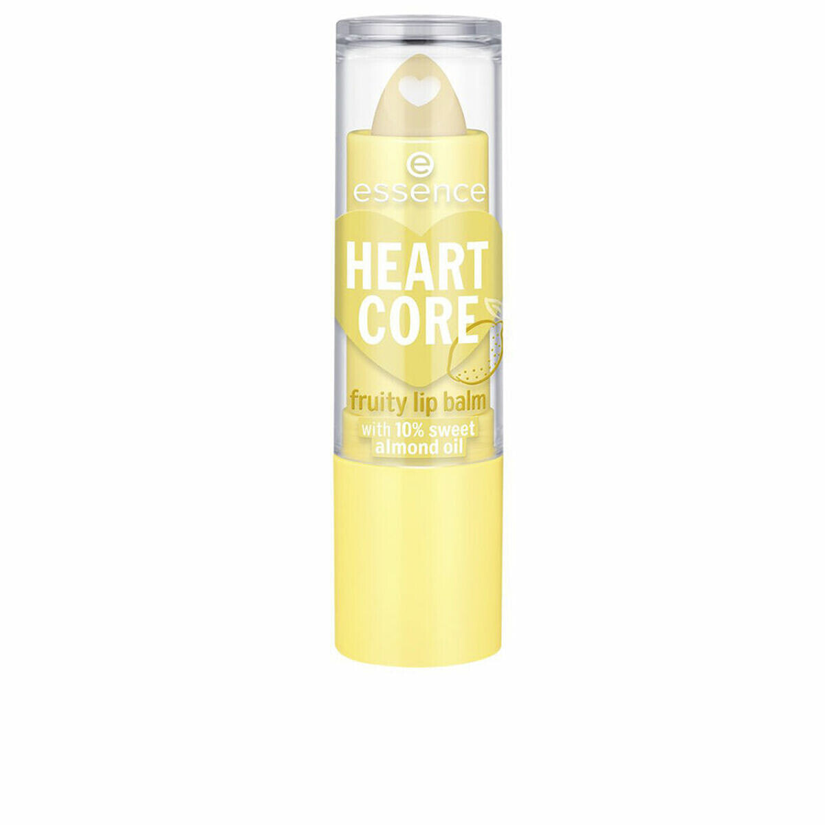 Цветной бальзам для губ Essence Heart Core Nº 04-lucky lemon 3 g