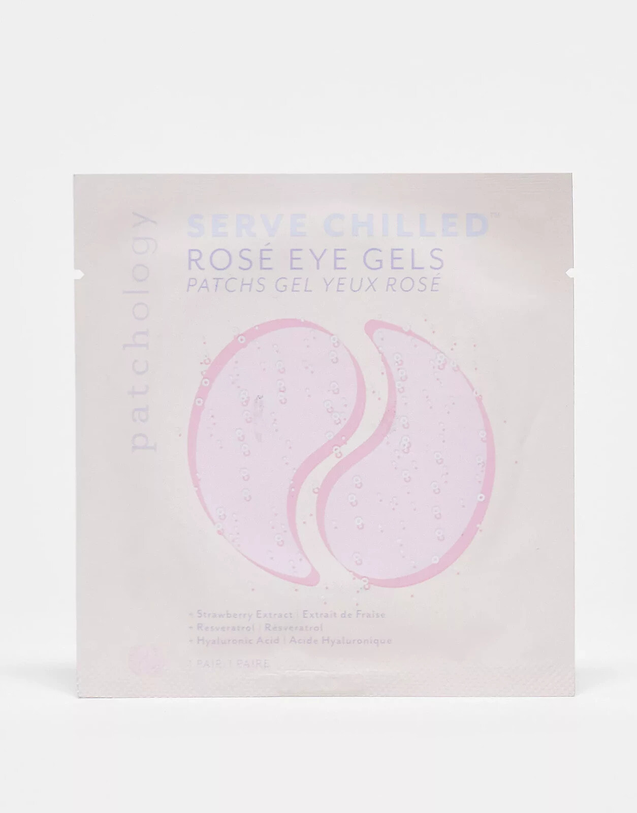 Patchology – Serve Chilled Rose – Gel-Patches für die Augen 5er-Pack