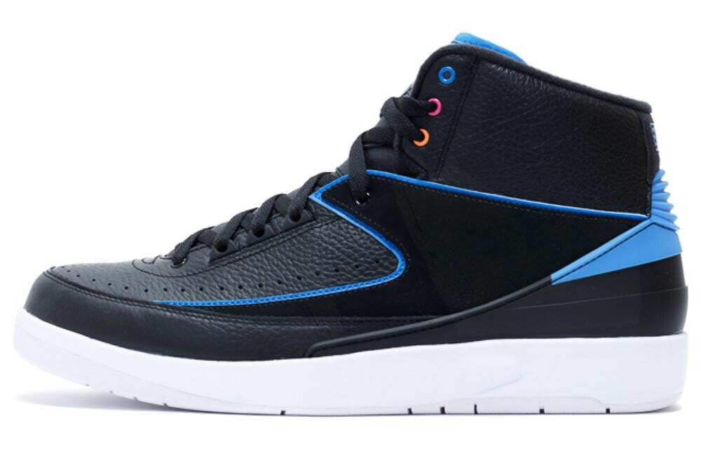 Jordan Air Jordan 2 Retro Radio Raheem 高帮 复古篮球鞋 男款 黑蓝 / Кроссовки Jordan Air Jordan 2 Retro Radio Raheem 834274-014