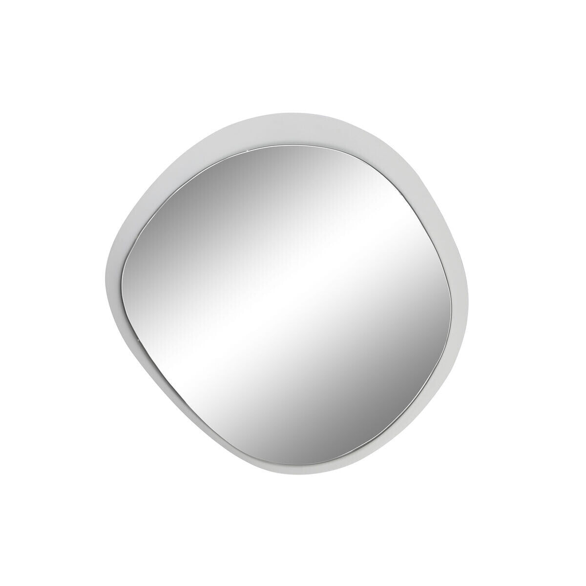 Настенное зеркало Home ESPRIT Белый Металл Зеркало город 64 x 4,5 x 62 cm