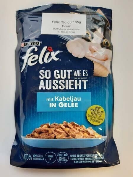 Felix FELIX DE 85g sasz.SO GUT DORSZ /24