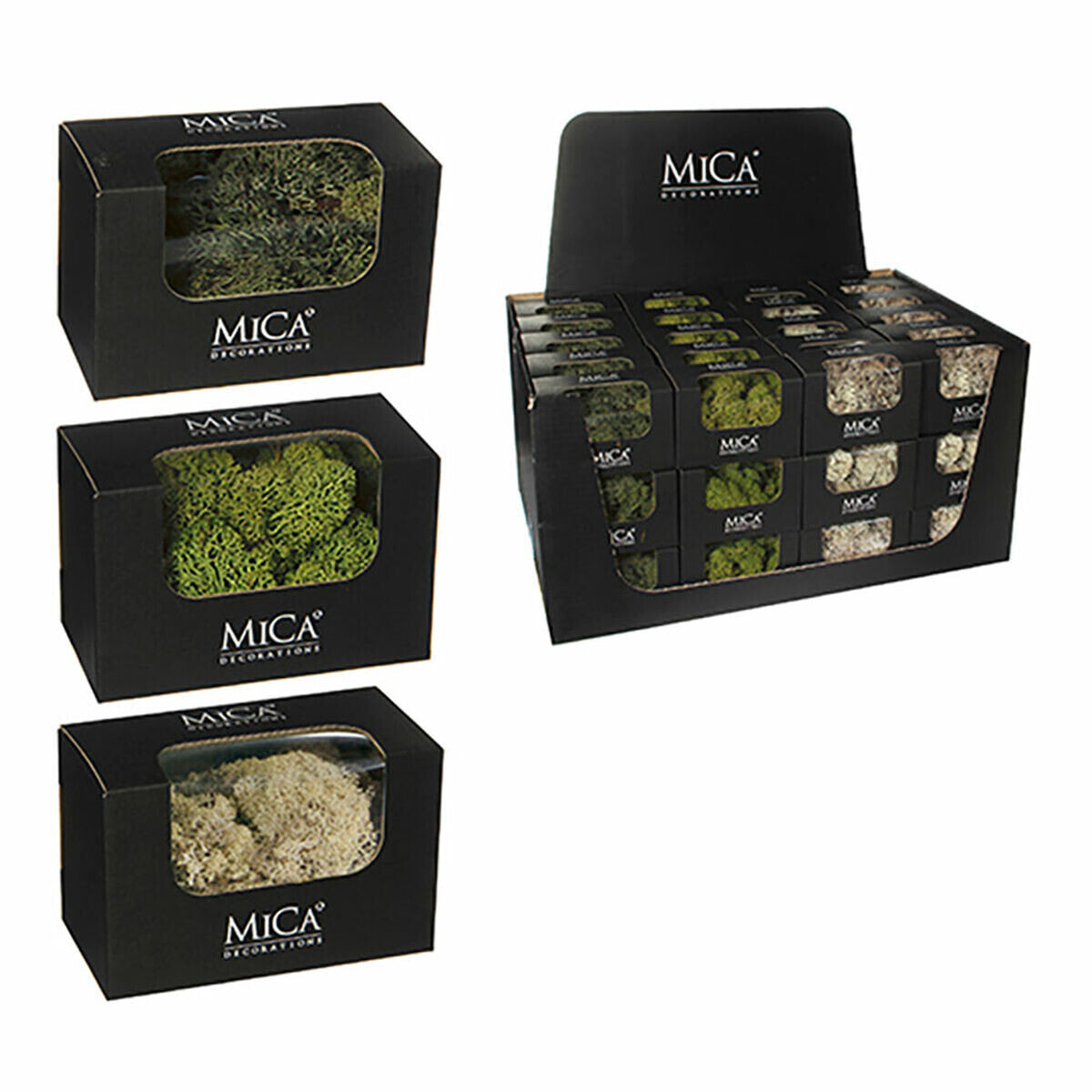 Декоративное растение Mica Decorations 50 g Мох