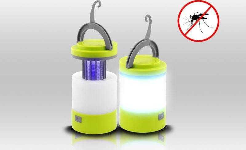 Средство против насекомых LTC Przenośna lampka LED z pułapką elektryczną UV przeciw komarom K091.