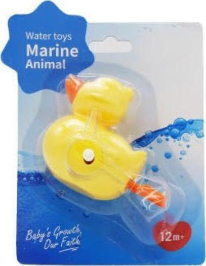 Детская игрушка для ванны Askato Плавающая утка