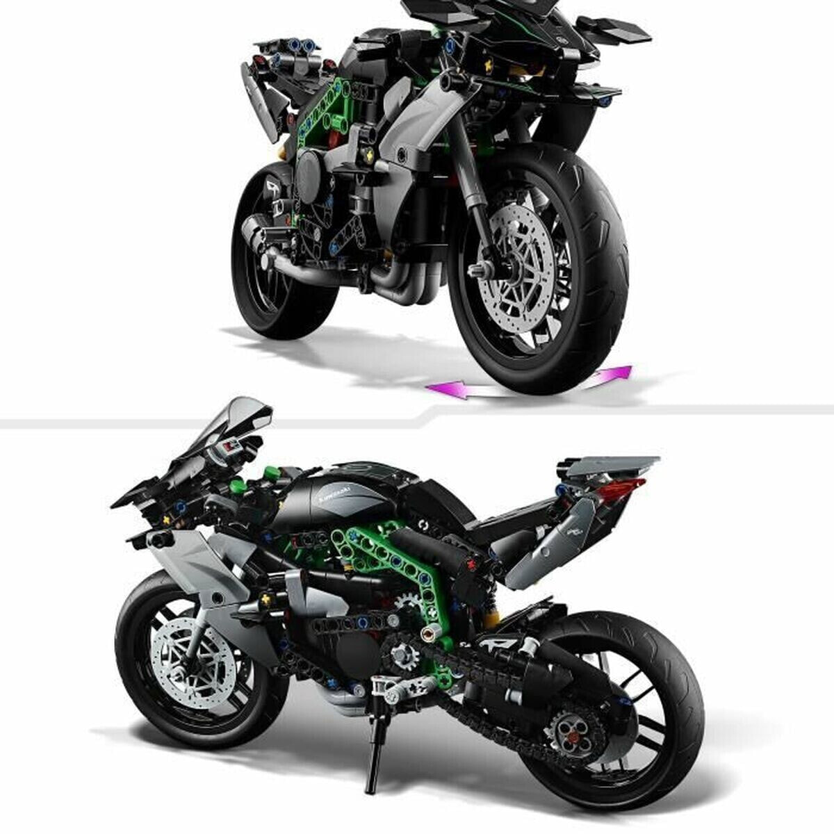 Кукольный дом Lego Technic 42170 Kawasaki Ninja H2R Lego купить от 13109  рублей в интернет-магазине MALL | Кукольные домики для девочек Lego