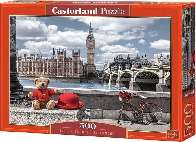 Детский развивающий пазл Castorland Puzzle 500 Mała wycieczka do Londynu