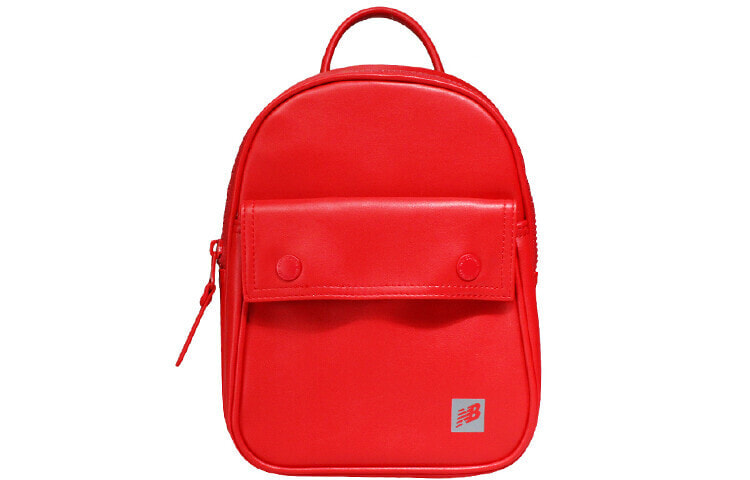 New Balance 皮质可斜挎 人造革 书包背包双肩包 迷你 女款 红色 / Рюкзак Backpack New Balance GC822052-RD